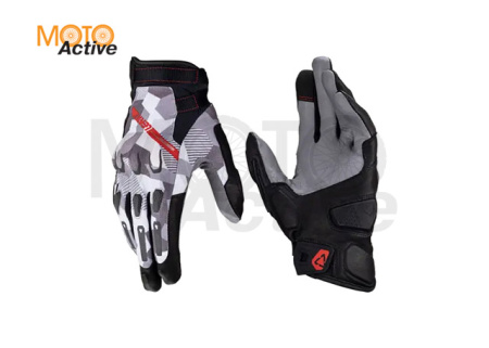 Мотоперчатки Leatt ADV HydraDri 7.5 Short Glove Steel